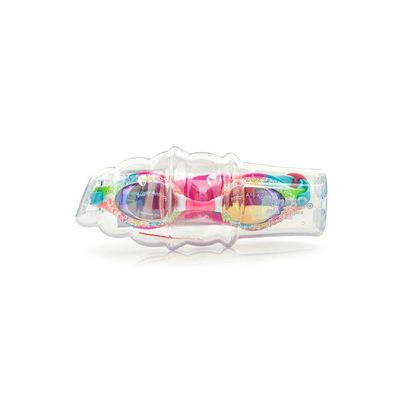 Bling2o Candy Sticks Swim Goggles for Kids Age +5, 100% silicone I latex-free I With uv protection I Anti-fog I with adjustable nose piece I comes with hard protective case.