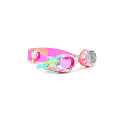 Bling2o Candy Sticks Swim Goggles for Kids Age +5, 100% silicone I latex-free I With uv protection I Anti-fog I with adjustable nose piece I comes with hard protective case.