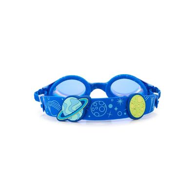 Bling2o Blue Moon Solar System Kids Swim Goggles Age +3, 100% silicone I latex-free I With uv protection I Anti-fog I with adjustable nose piece I comes with hard protective case.