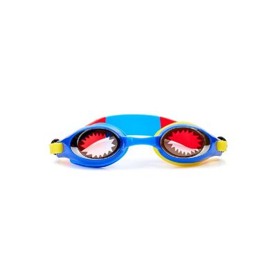 Aqua2ude Superhero Yellow Swim Goggles for Kids Age +3, 100% silicone I latex-free I With uv protection I Anti-fog I with adjustable nose piece I comes with hard protective case.