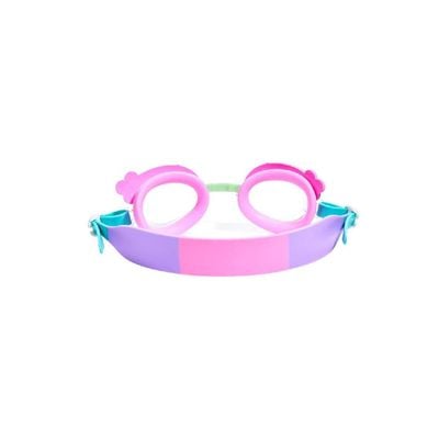 Aqua2ude Pink Clouds Swim Goggles for Kids Age +3, 100% silicone I latex-free I With uv protection I Anti-fog I with adjustable nose piece I comes with hard protective case.