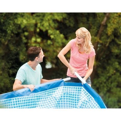 INTEX Oasis Steel Frame Rectangular above ground Pool (4.5m x 2.2m x 0.8m)