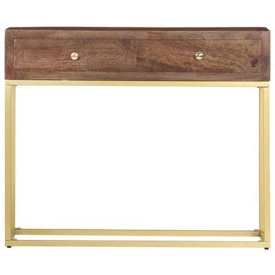 Console Table 90x30x75 cm Solid Mango Wood