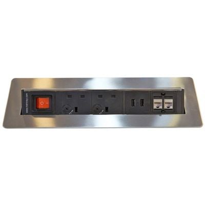 Mahmayi Ergo 47 Module 2 USB charging ports or 2 Ethernet port Flip Power