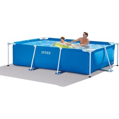  Intex Oasis Steel Frame Rectangular above ground Pool without pump (2.6m x 1.6m x 0.65m)  