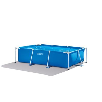  Intex Oasis Steel Frame Rectangular above ground Pool without pump (2.2 X1.5 X 0.6m)