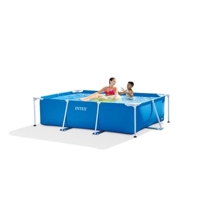  Intex Oasis Steel Frame Rectangular above ground Pool without pump (2.2 X1.5 X 0.6m)