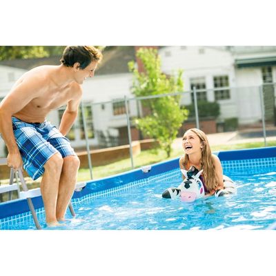  Intex Oasis Steel Frame Rectangular above ground Pool without pump (2.2 X1.5 X 0.6m)