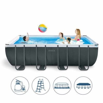 Intex Oasis Ultra Xtr Frame Pool With Filter, Pump, Cover, Ladder (5.49 x 2.74 x 1.32 m)