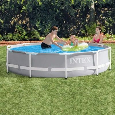 Intex Oasis Prism Frame Round Pool without pump (3.05 m x 76 cm)