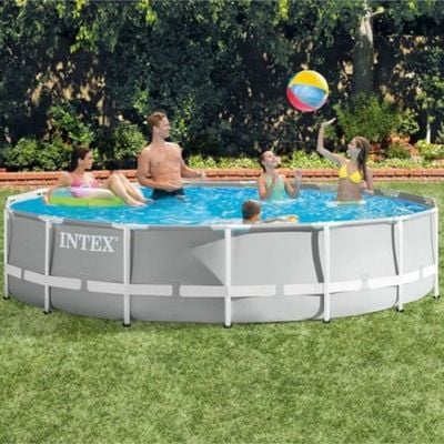 Intex Oasis Prism Frame Round Pool without pump (3.05 m x 76 cm)