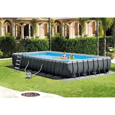 Intex Oasis Ultra XTR Frame Above Ground Pool With Filter, Pump, Cover, Ladder  ( 732x366x132cm ) 