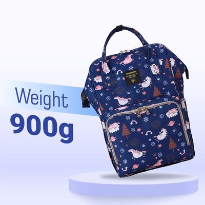 Sunveno Diaper Bag with Changing Mat - Blue Dream Sky