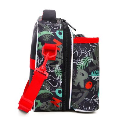 Eazy Kids Bottle/Lunch Bag  Dinosaur - Green