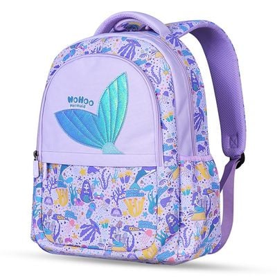 Nohoo Kids 16 Inch School Bag Mermaid - Purple