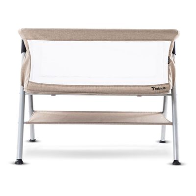 Teknum FELLOW 2 Twin Bedside Crib Bassinet - Ivory