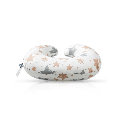 Little Story fiberfill Lounger Bed w/Feeding Pillow - Galaxy