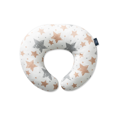 Little Story fiberfill Lounger Bed w/Feeding Pillow - Galaxy