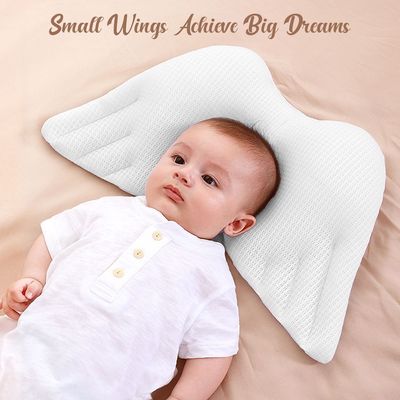 Sunveno Infant Head Shaper Wings Pillow - White