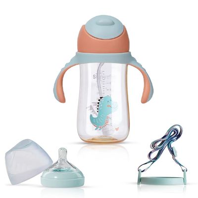 Sunveno Water Cup/Feeding Bottle 300ml - Green