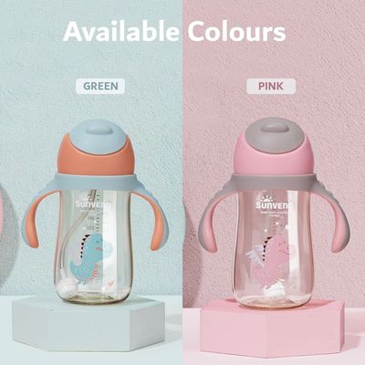 Sunveno Water Cup/Feeding Bottle 300ml - Green