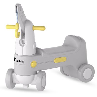 Teknum 2in1 Rock Ride On - Grey