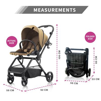 Teknum STROLL1 Travel System - Khaki