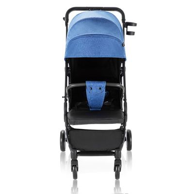 Teknum Travel Cabin Stroller with Coffee Cup Holder - Blue