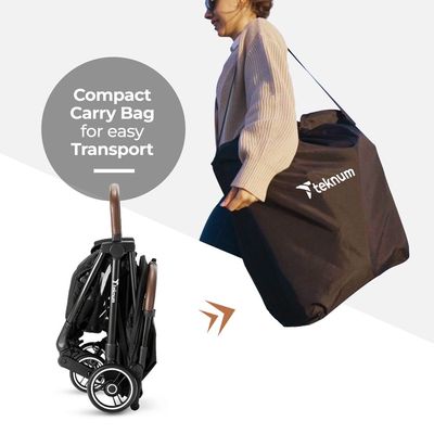 Teknum Travel EXPLORER 2 Auto Fold Stroller - Black