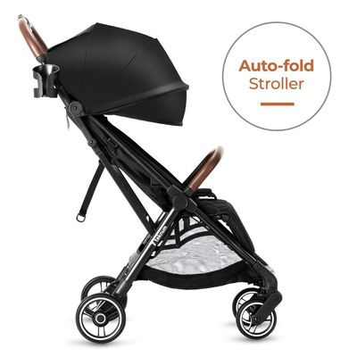 Teknum Travel EXPLORER 2 Auto Fold Stroller - Black