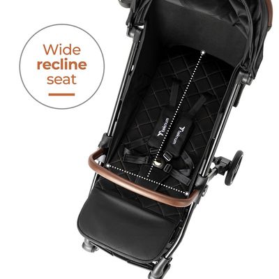 Teknum Travel EXPLORER 2 Auto Fold Stroller - Black