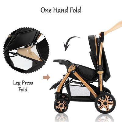 TEKNUM Reversible Trip2 Stroller - Black