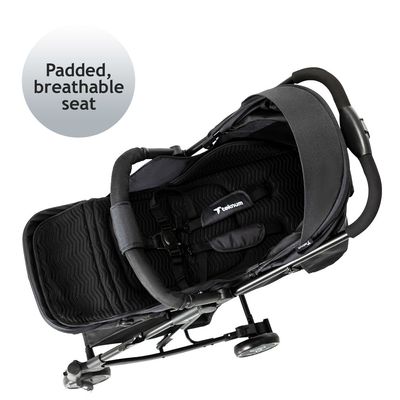 Teknum 2in1 Glide Stroller - Black