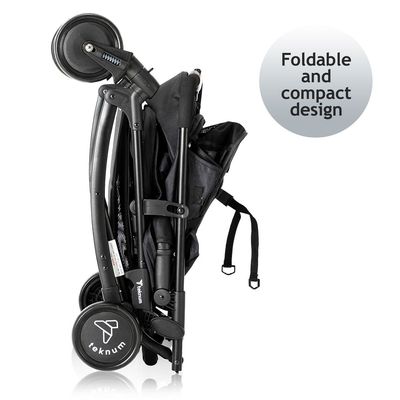 Teknum 2in1 Glide Stroller - Black