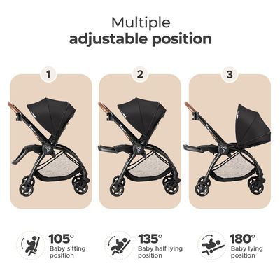 Teknum Travel STROLL 2 Stroller - Black