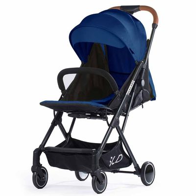 Teknum Travel Lite Stroller - Navy Blue + Sunveno Diaper bag + hooks