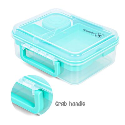 HYDROBREW 3/4/5 Convertible 1650ml Bento Lunch Box - Green