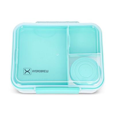 HYDROBREW 3/4/5 Convertible 1650ml Bento Lunch Box - Green