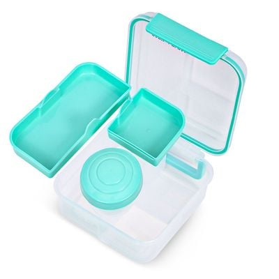 HYDROBREW 3/4/5 Convertible 1250ml Bento Lunch Box - Green