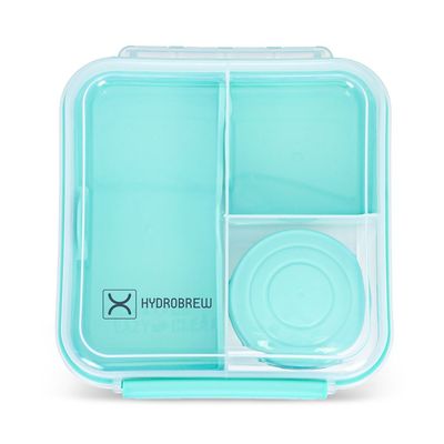 HYDROBREW 3/4/5 Convertible 1250ml Bento Lunch Box - Green