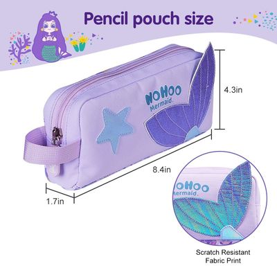 Nohoo Kids Pencil Case / Color Bag Mermaid - Purple