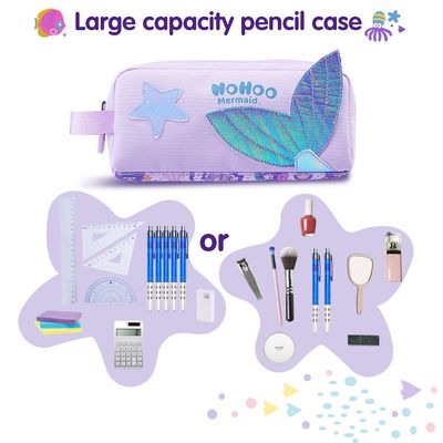 Nohoo Kids Pencil Case / Color Bag Mermaid - Purple