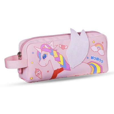 Nohoo Kids Pencil Case / Color Bag Unicorn - Pink
