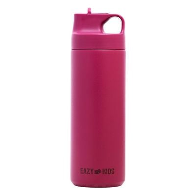 Eazy Kids Insulated Sports Water Bottle - Pink, 550ml