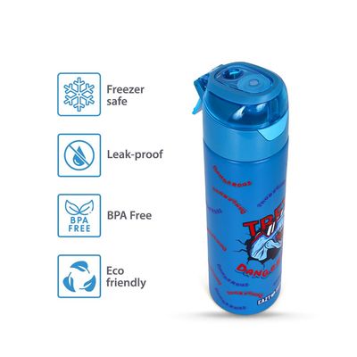 Eazy Kids Insulated Steel Water Bottle w/ Spray Dino - 640ml