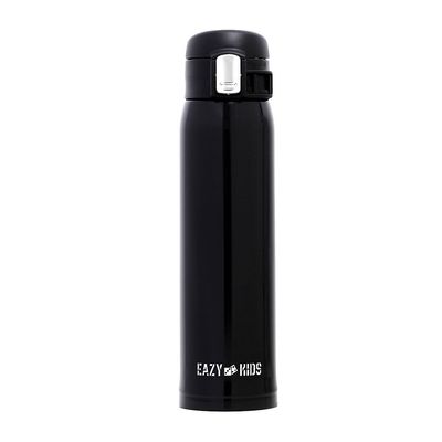 Eazy Kids Insulated Travel Water Bottle - Black, 500ml