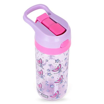 Eazy Kids Tritan Water Bottle with Spray Mermaid Pink, 420ml