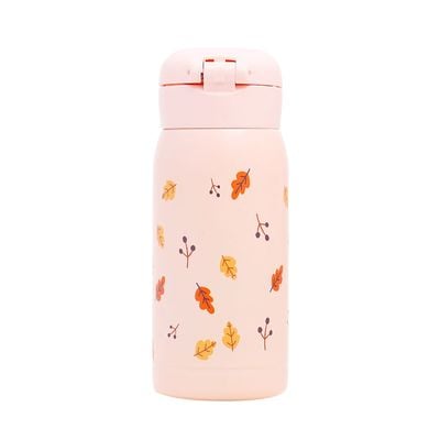 Eazy Kids Insulated School Water Bottle - Pink, 350ml