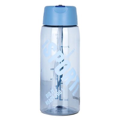 HYDROBREW Water Bottle 800ml with Grab String - Blue