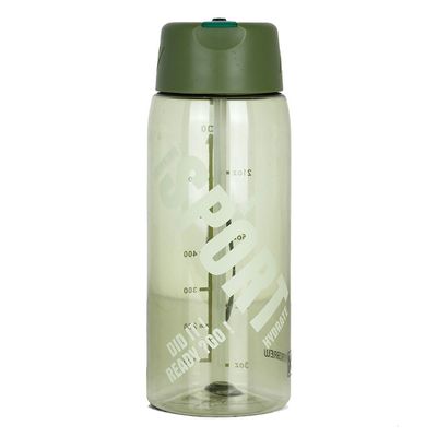 HYDROBREW Water Bottle 800ml with Grab String - Green